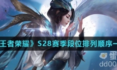《王者荣耀》S28赛季段位排列顺序一览