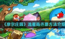 《摩尔庄园》流星雨许愿方法介绍
