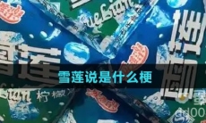雪莲说是什么梗