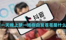 有一天晚上梦一场你白发苍苍是什么歌