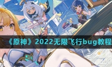 《原神》2022无限飞行bug教程