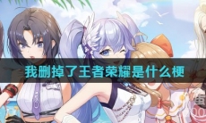 我删掉了王者荣耀是什么梗