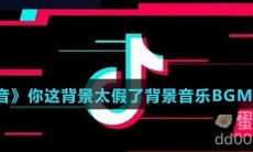 《抖音》你这背景太假了背景音乐BGM是什么