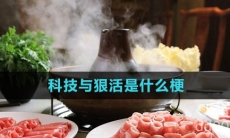 科技与狠活是什么梗