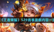 《王者荣耀》S29赛季更新内容一览