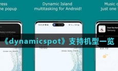 《dynamicspot》支持机型一览