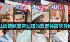 可以进行专业音频变声处理的变音神器软件推荐盘点