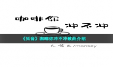 《抖音》咖啡你冲不冲歌曲介绍