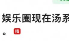 《抖音》汤系艺人梗相关介绍