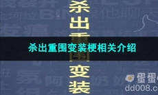 《抖音》杀出重围变装梗相关介绍