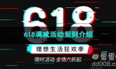 2023抖音618满减活动规则介绍
