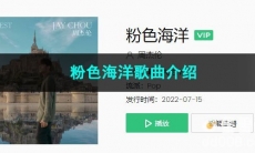 《抖音》粉色海洋歌曲介绍
