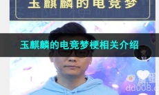 《抖音》玉麒麟的电竞梦梗相关介绍