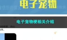 《抖音》电子宠物梗相关介绍