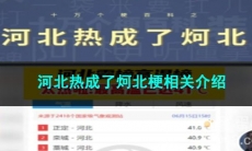 《抖音》河北热成了炣北梗相关介绍