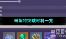 原神琳妮特突破材料一览