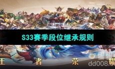 《王者荣耀》S33赛季段位继承规则