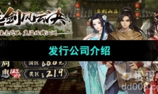 《逸剑风云决》发行公司介绍