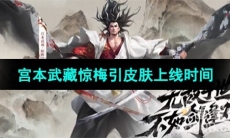 《王者荣耀》宫本武藏惊梅引皮肤上线时间