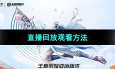 《王者荣耀》亚运会直播回放观看方法