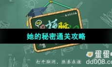《爆梗脑洞》她的秘密通关攻略