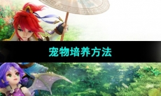 《梦幻西游》宠物培养方法