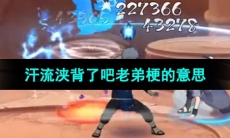 《抖音》汗流浃背了吧老弟梗的意思介绍