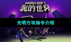 《我的世界》光明方块指令介绍