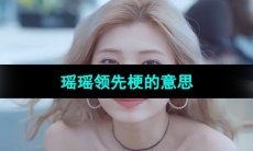 《抖音》瑶瑶领先梗的意思介绍