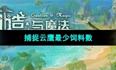 《创造与魔法》捕捉云鹰最少饲料数