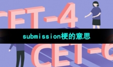 《抖音》submission梗的意思介绍
