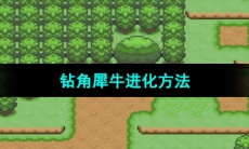 《口袋妖怪究极绿宝石》钻角犀牛进化方法