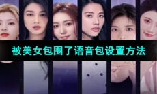 《百度地图》完蛋我被美女包围了语音包设置方法