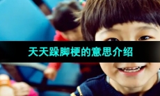 《抖音》天天跺脚梗的意思介绍