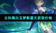 《王者荣耀》公孙离无限星赏官星元皮肤获取价格