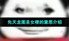 《抖音》先天龙图圣女梗的意思介绍
