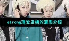 《抖音》strong理发店梗的意思介绍