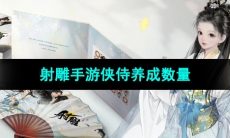 《射雕手游》侠侍养成数量介绍