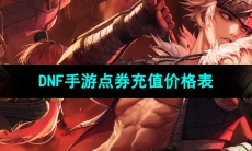 《dnf手游》点券充值价格表一览