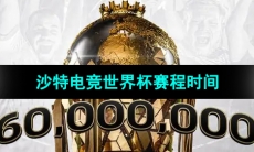 2024年沙特电竞世界杯赛程时间