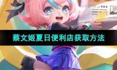 《王者荣耀》蔡文姬夏日便利店皮肤获取方法