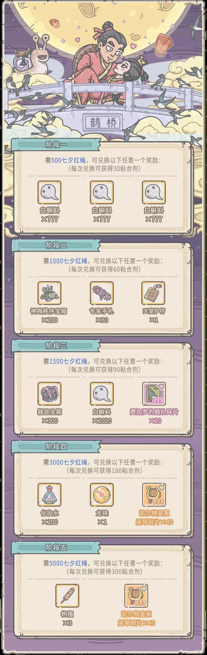2020《最强蜗牛》七夕节活动介绍