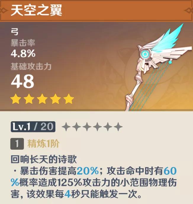 《原神》温迪最强武器推荐