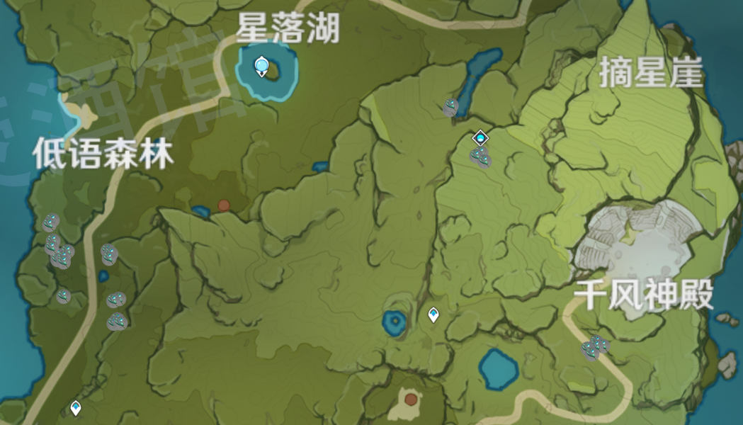《原神》小灯草刷新位置介绍