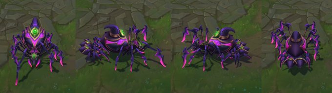 《LOL》魅惑女巫伊丽丝皮肤图文特效介绍