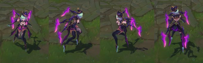 《LOL》魅惑女巫伊丽丝皮肤图文特效介绍