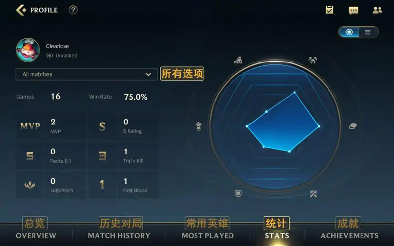《英雄联盟手游》界面翻译汉化分享