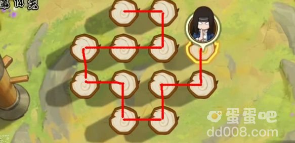 《火影忍者手游》功夫季一笔画全关卡攻略大全