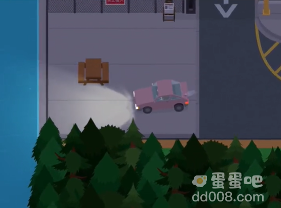 《捣蛋大脚怪》偷木头方法