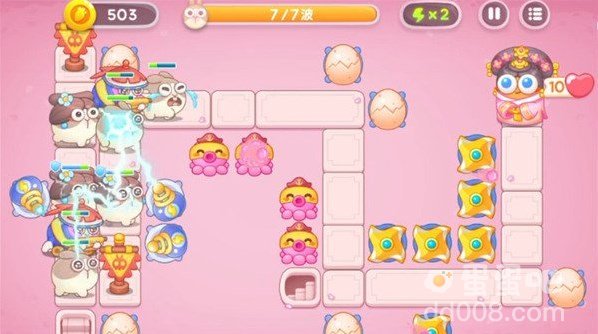 《保卫萝卜4秋妃传》第1关攻略